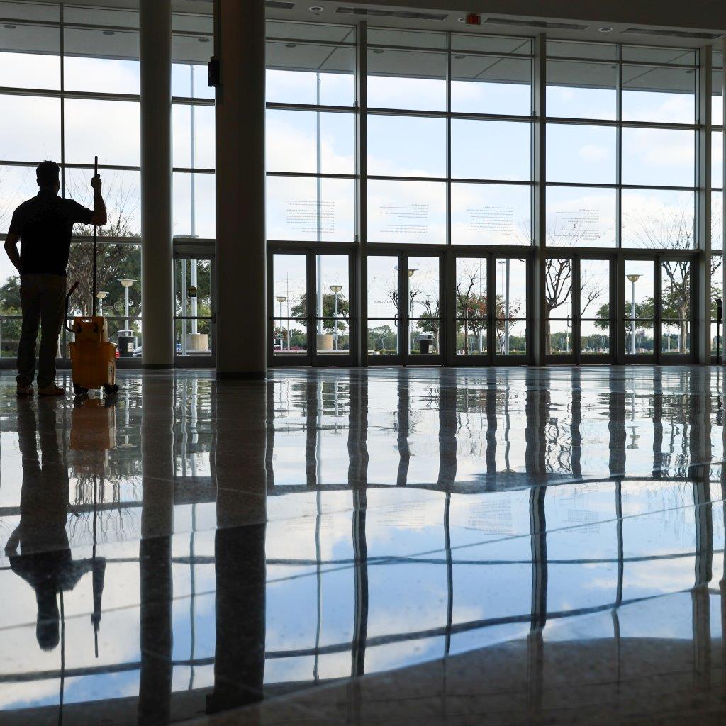 High Performance Commercial Flooring at NRG Arena Houston Texas